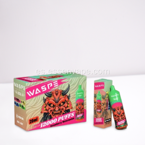 Buen vape desechable Waspe 1.2k bocanadas Suecia